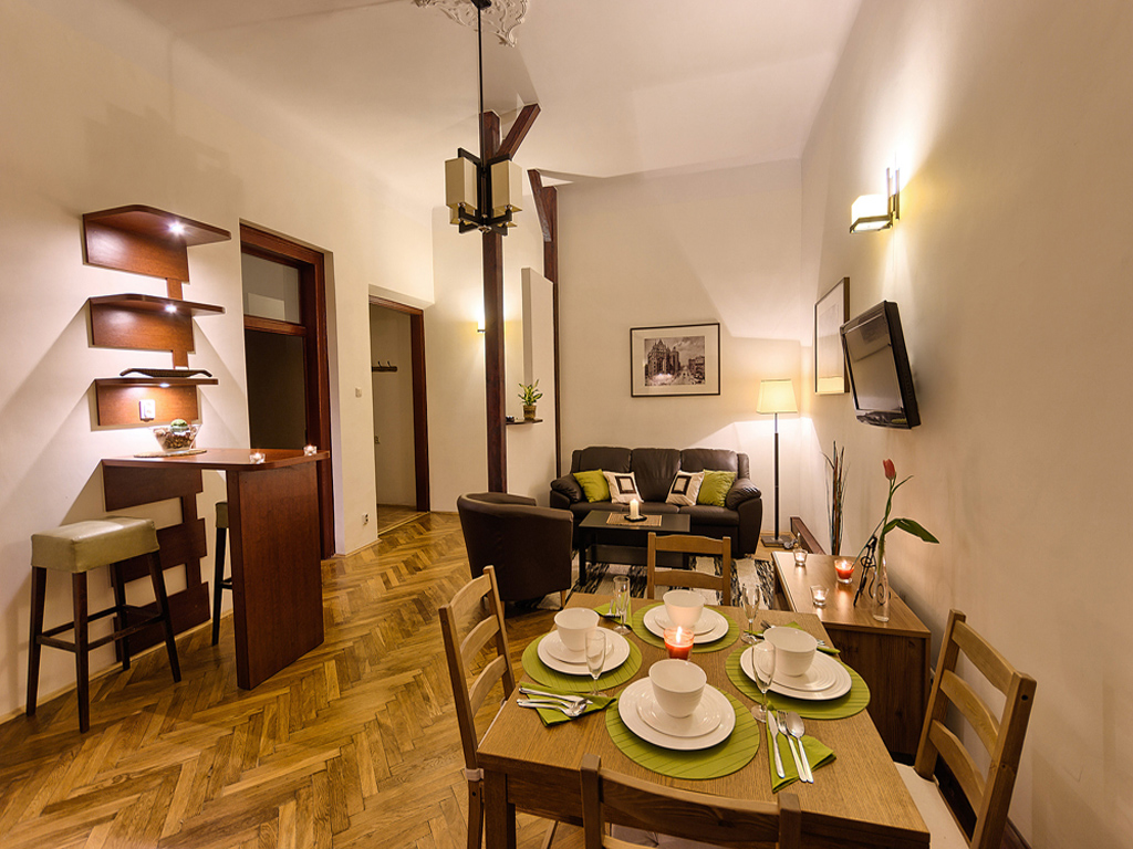 Luxury Redwood apartment Krakow Pilsudskiego Old Town